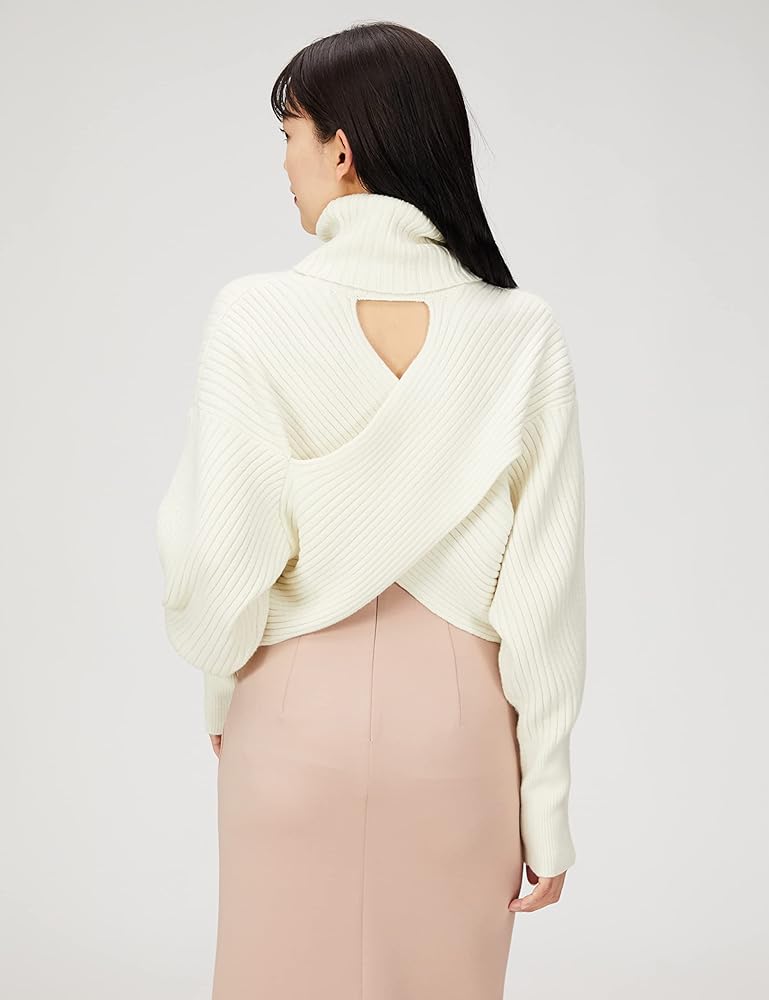 Amazon | [SNIDEL] マイクロショートニットトップス SWNT225008